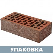Кирпич БРАЕР кладка Риф с песком лицевой (одинарный) г.Тула BRAER (480шт.)